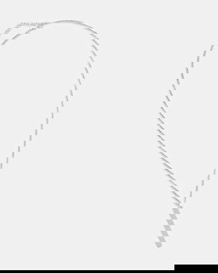 MM6 Maison Margiela colier cu pandantiv de damă din alamă