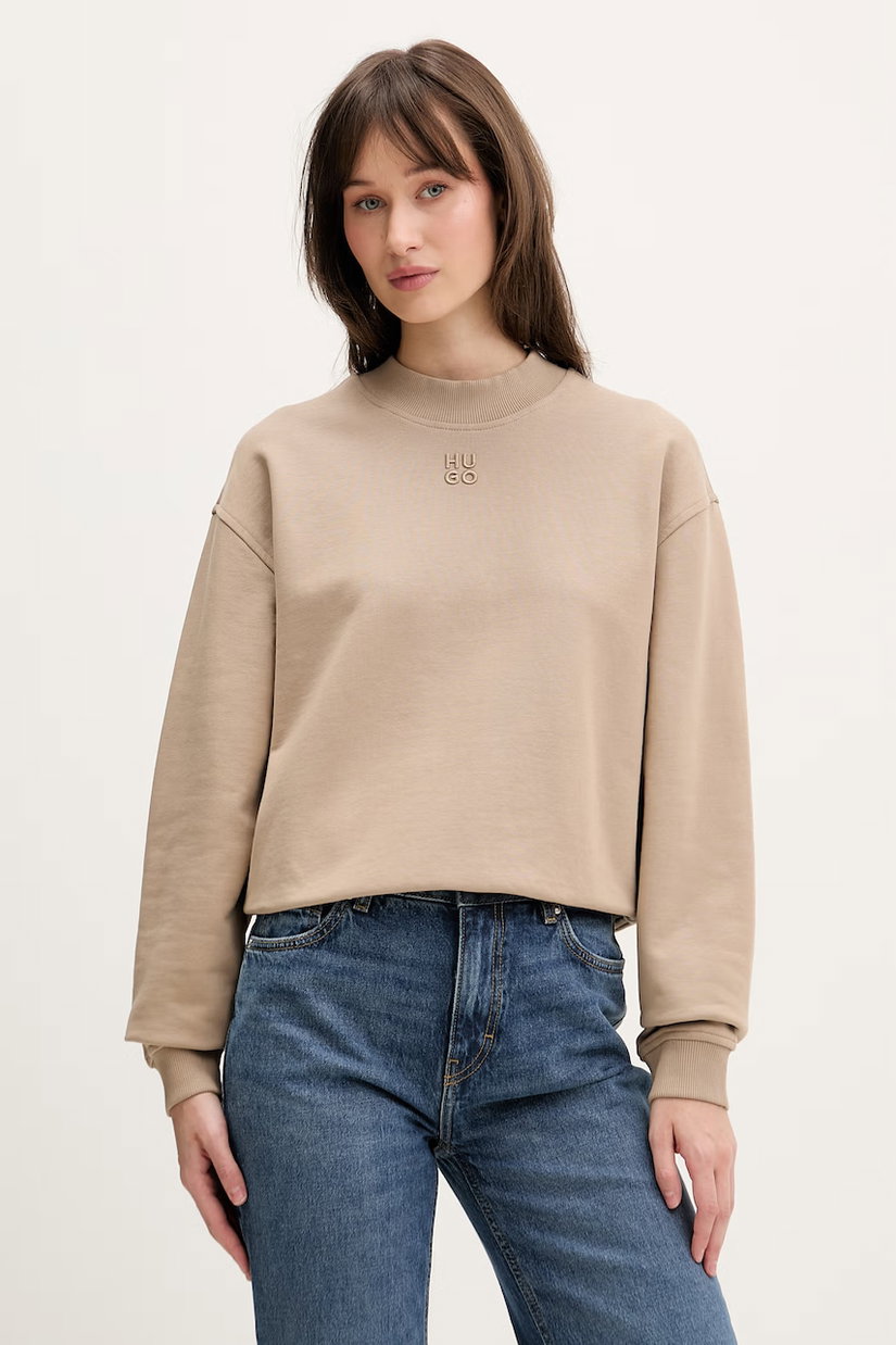 HUGO hanorac de femei din bumbac Daxandria