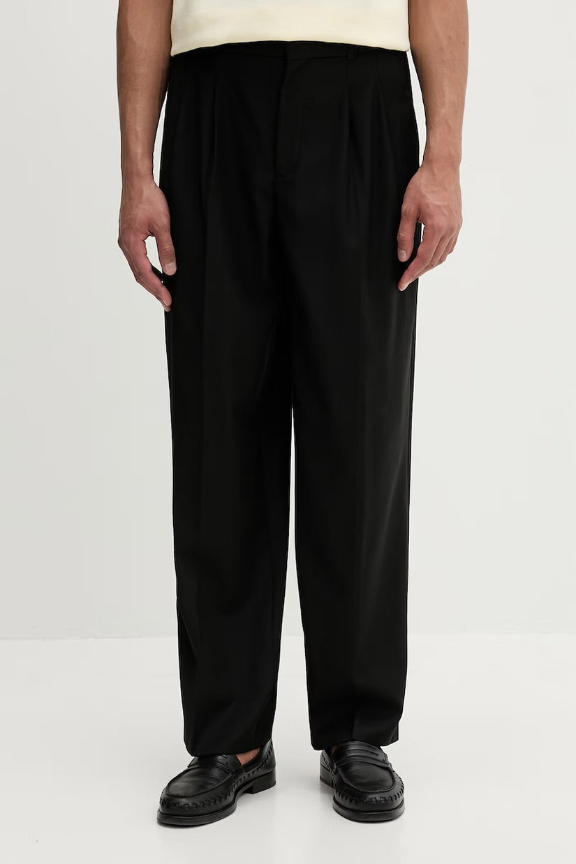 Calvin Klein pantaloni bărbați cu lână