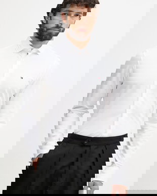 Tommy Hilfiger cămașă bărbătească din bumbac