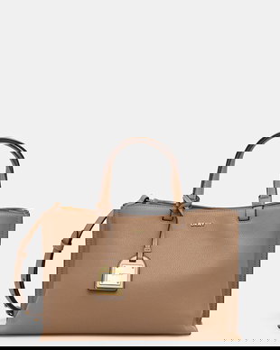 DKNY geantă crossbody de damă din piele ALYA