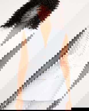 Guess sacou cu un singur rând de nasturi de damă cu in CARLA