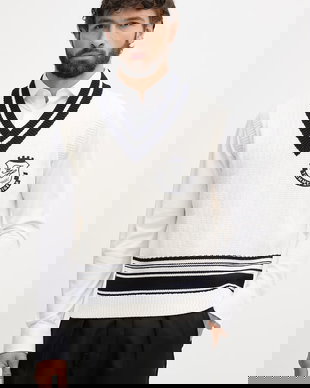 Tommy Hilfiger vestă bărbați din bumbac