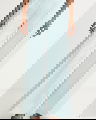 Marciano by Guess Pantaloni wide leg femei cu amestec de in JANE