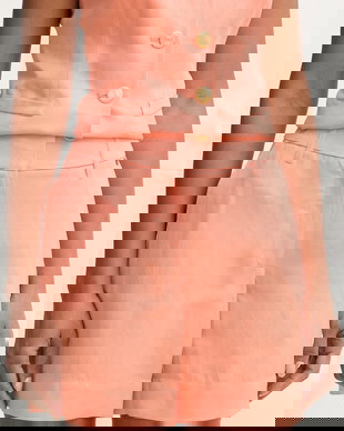 Marciano by Guess pantaloni scurți eleganți de damă cu amestec de in JANE