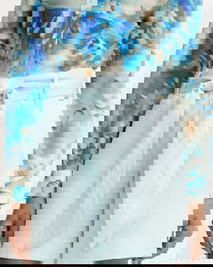 Marciano by Guess pantaloni scurți eleganți de damă cu amestec de in JANE