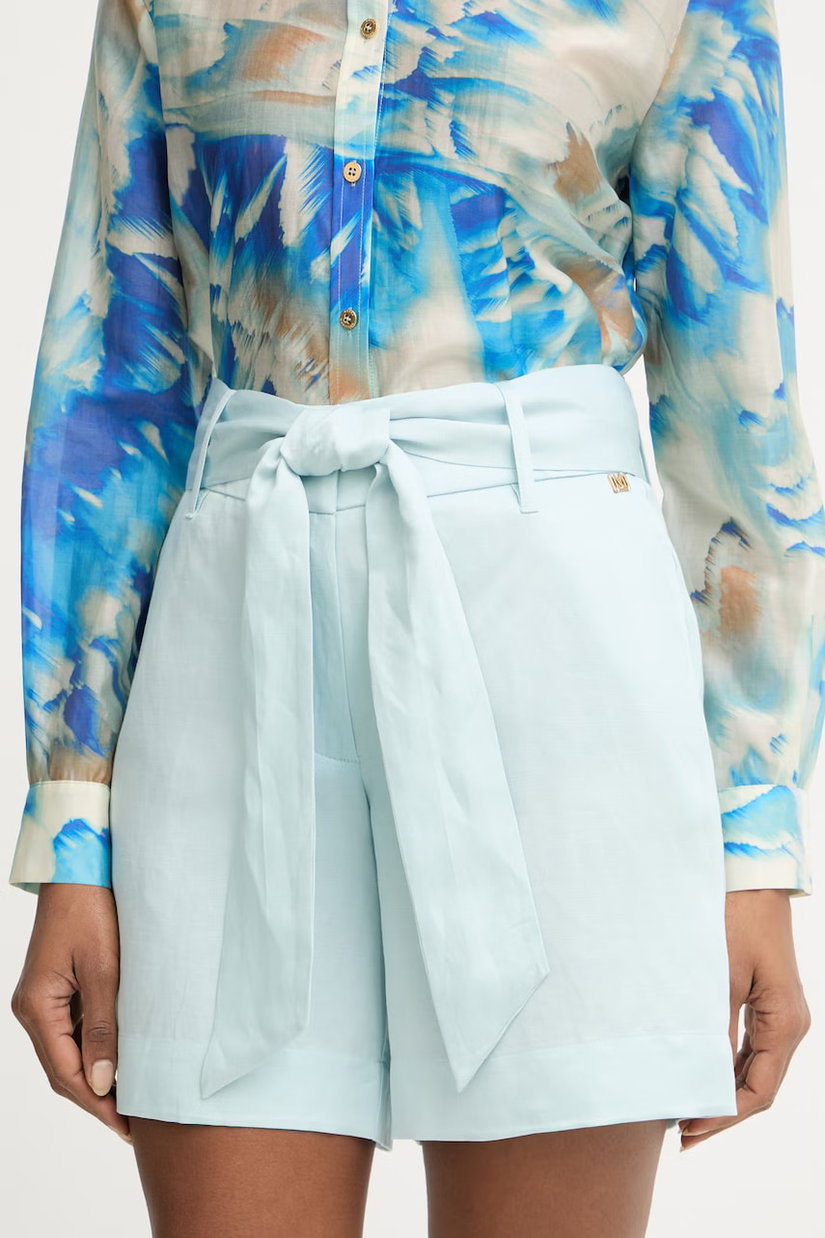 Marciano by Guess pantaloni scurți eleganți de damă cu amestec de in JANE