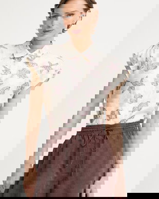 Marella Cămașă de damă din mătase RECENTE