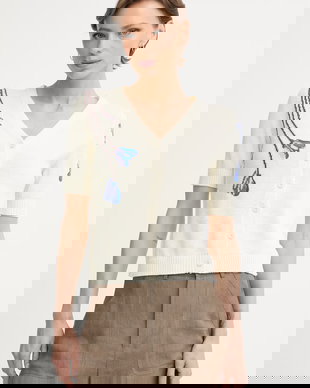 Max&Co. cardigan de damă cu bumbac MCORANCH