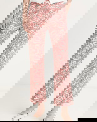 Weekend Max Mara pantaloni de femei din bumbac cu elastan ONDE