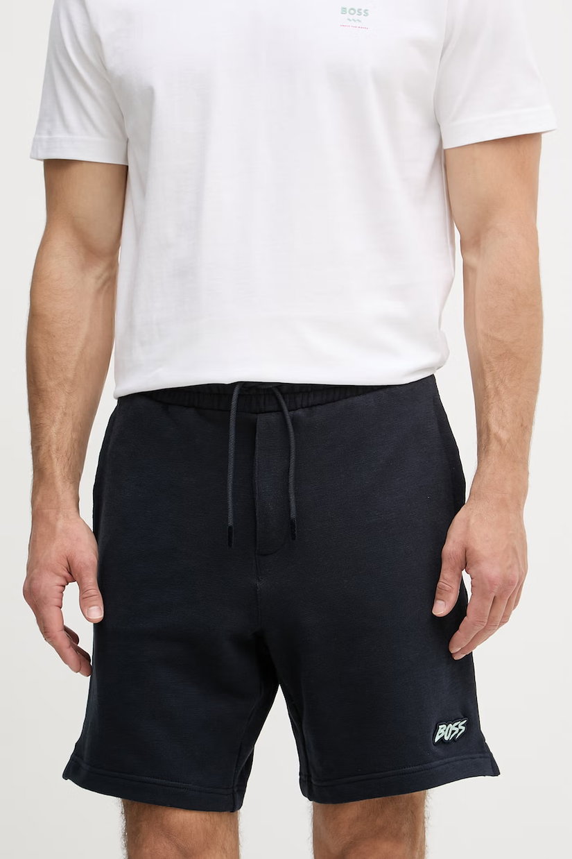 BOSS Orange pantaloni scurți de trening pentru bărbați, cu bumbac