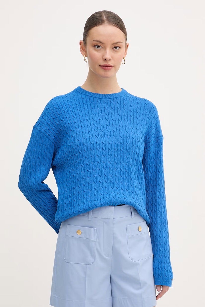 Tommy Hilfiger pulover de femei cu bumbac