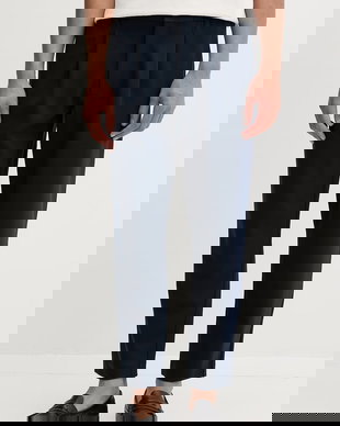 Calvin Klein pantaloni bărbați cu vâscoză