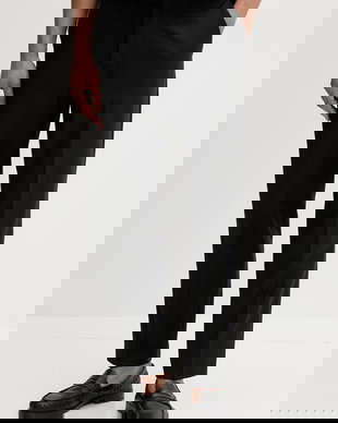 Calvin Klein pantaloni bărbați cu lână