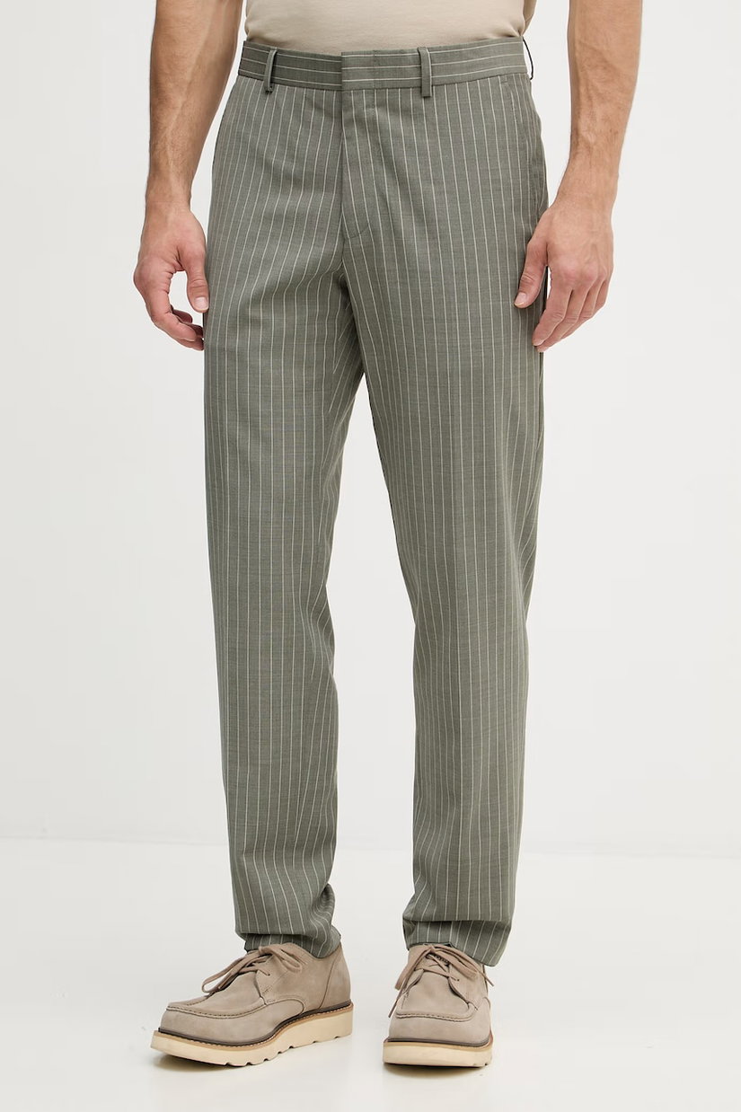 Michael Kors pantaloni bărbați cu amestec de lână