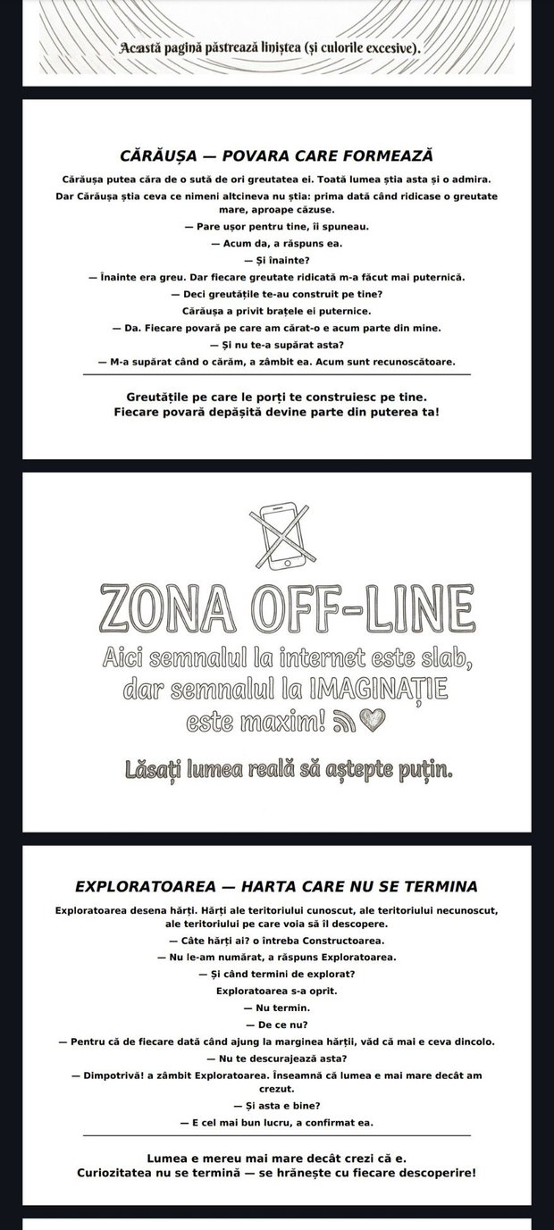 Grupa Furnicuțelor - Colorăm Împreună - Carte de colorat pentru copii și adulți
