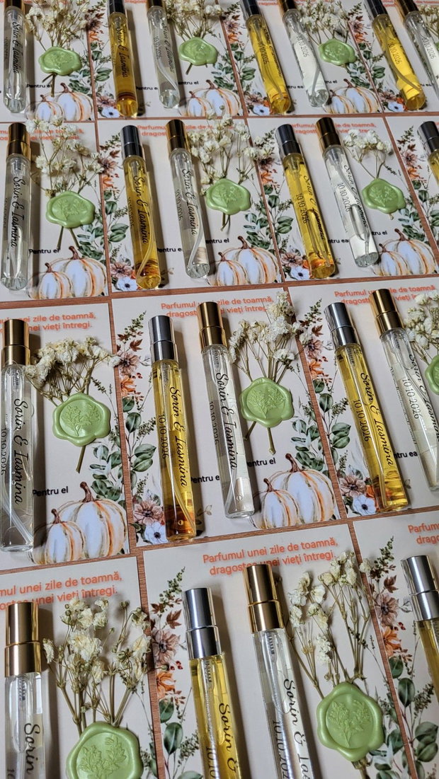 Mărturii handmade parfum personalizate