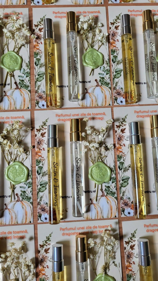 Mărturii handmade parfum personalizate