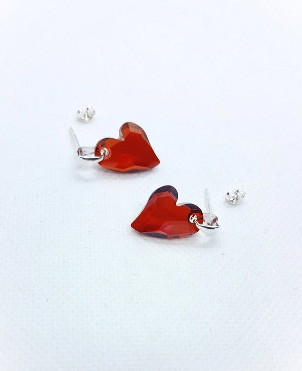 Devoted 2 U - cercei cu cristale Swarovski