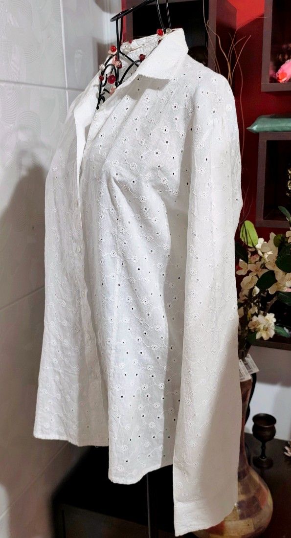 Cămașe alba clasica din bumbac