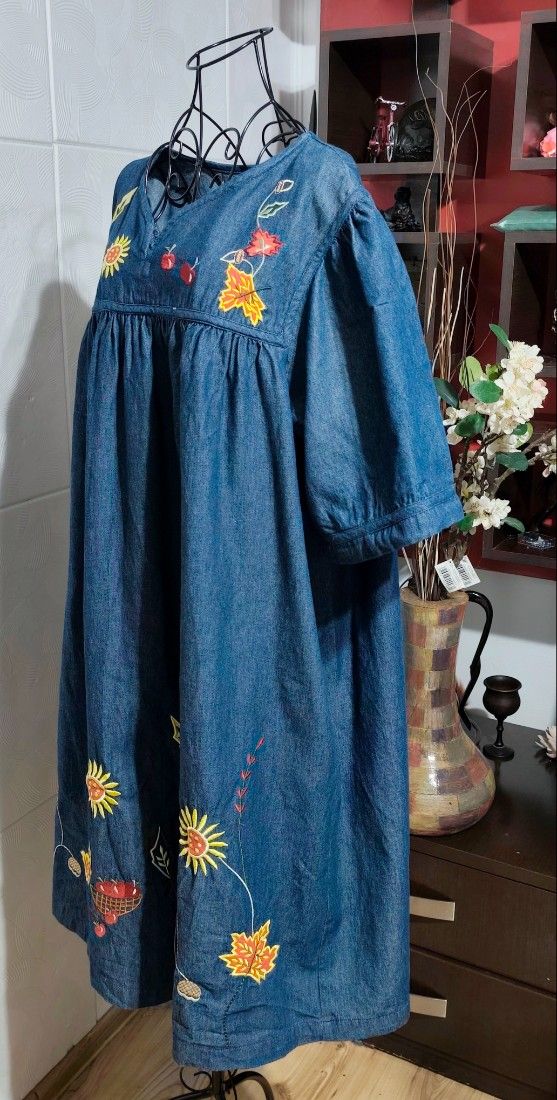 Rochie jeans mărime 44-48