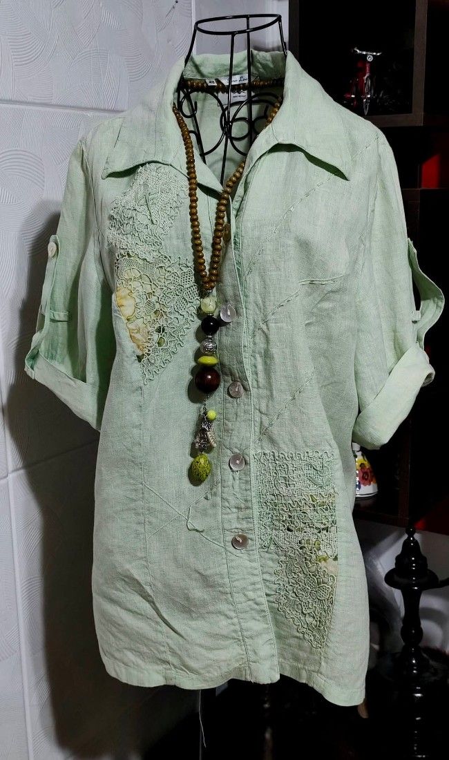 Bluza din in mărime 42-44