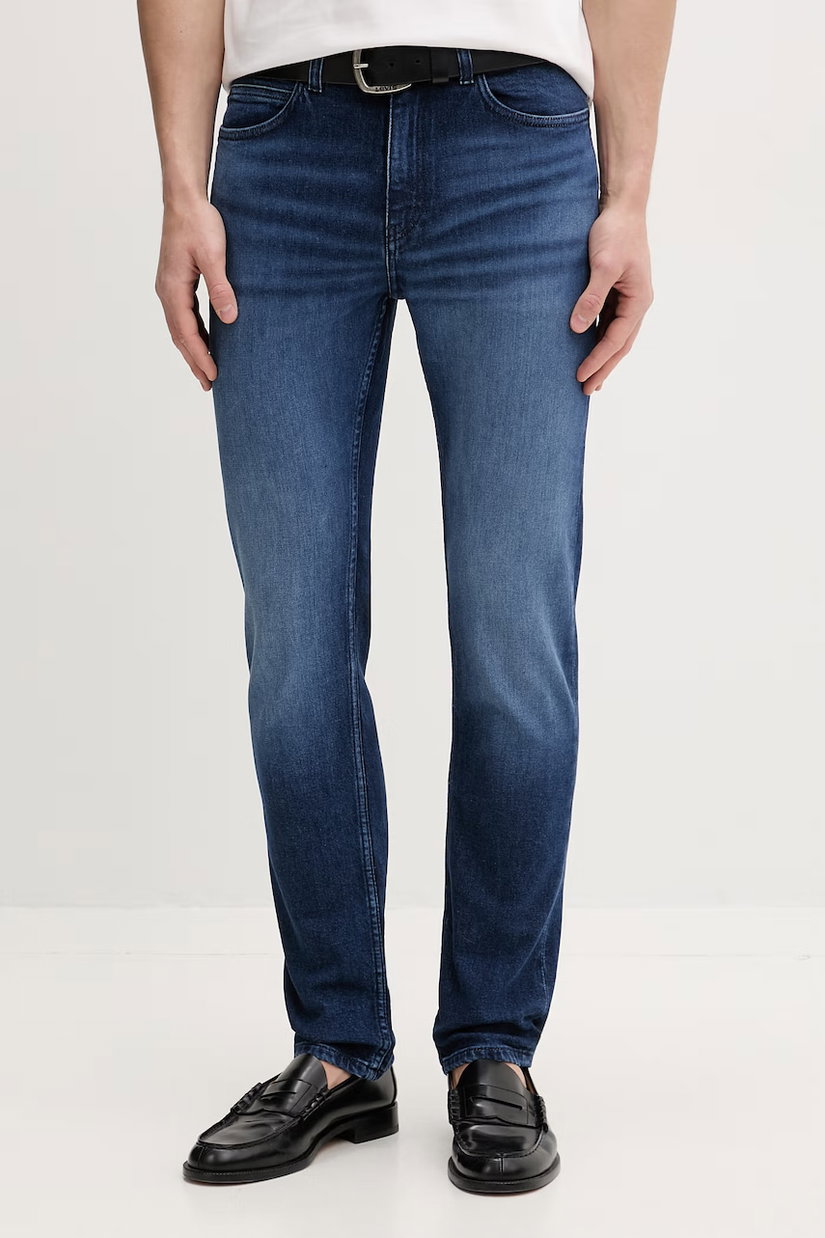 HUGO blugi slim fit pentru bărbați HUGO 708