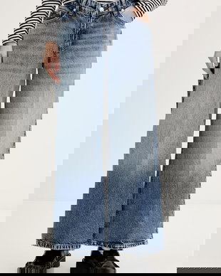 HUGO blugi wide leg de damă Geredith_1