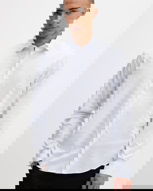 Calvin Klein cămașă bărbătească cu bumbac