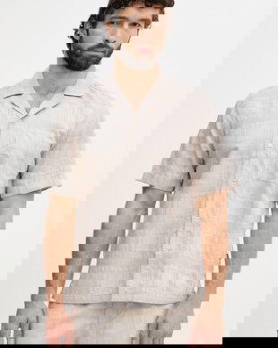 BOSS Orange Cămașă bărbătească din bumbac