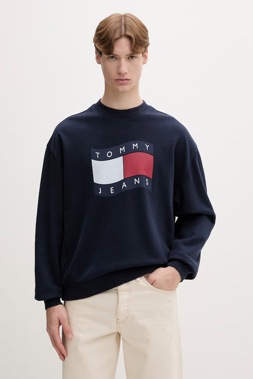Tommy Jeans hanorac bărbați din bumbac