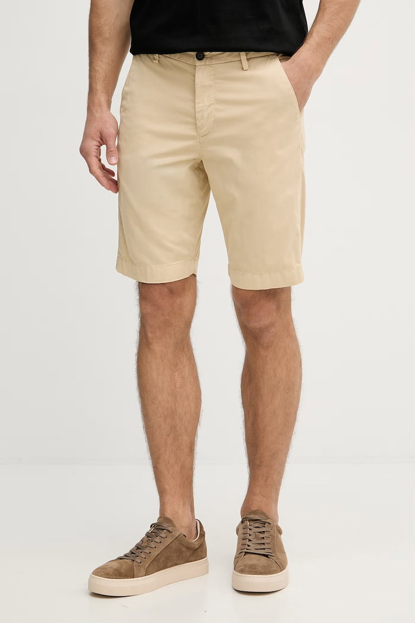 Karl Lagerfeld Pantaloni scurți chinos bărbați din bumbac cu elastan