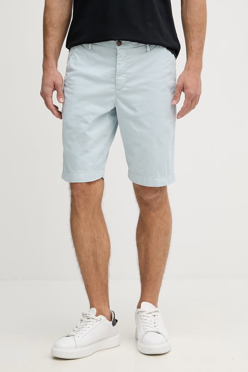 Karl Lagerfeld pantaloni scurți chinos de bărbați din bumbac cu elastan