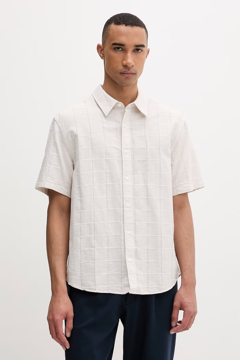 Calvin Klein cămașă bărbătească din bumbac