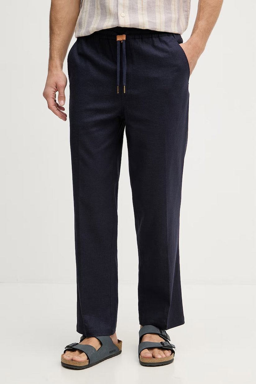 Mos Mosh pantaloni bărbați cu in Mavi