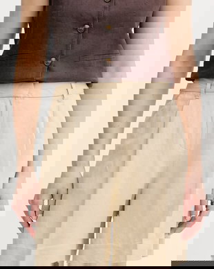 Gant pantaloni scurți femei cu in