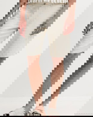 Marc O'Polo pantaloni scurți bărbătești din in