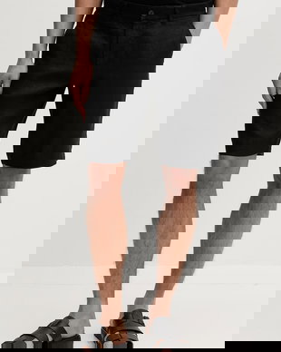 Marc O'Polo pantaloni scurți bărbați din in