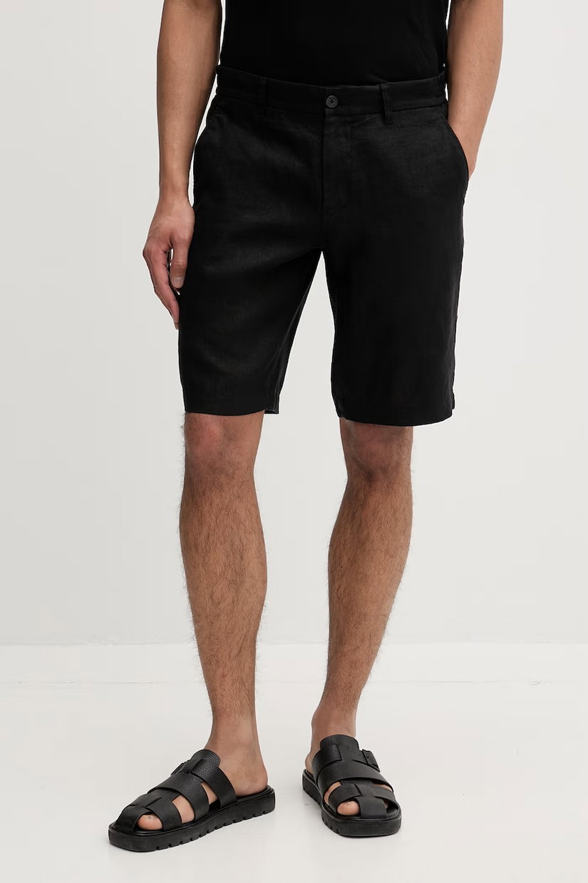 Marc O'Polo pantaloni scurți bărbați din in