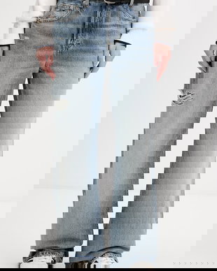 Tommy Jeans blugi relaxed fit pentru femei