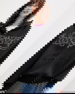 Vans hanorac cu glugă de damă din bumbac