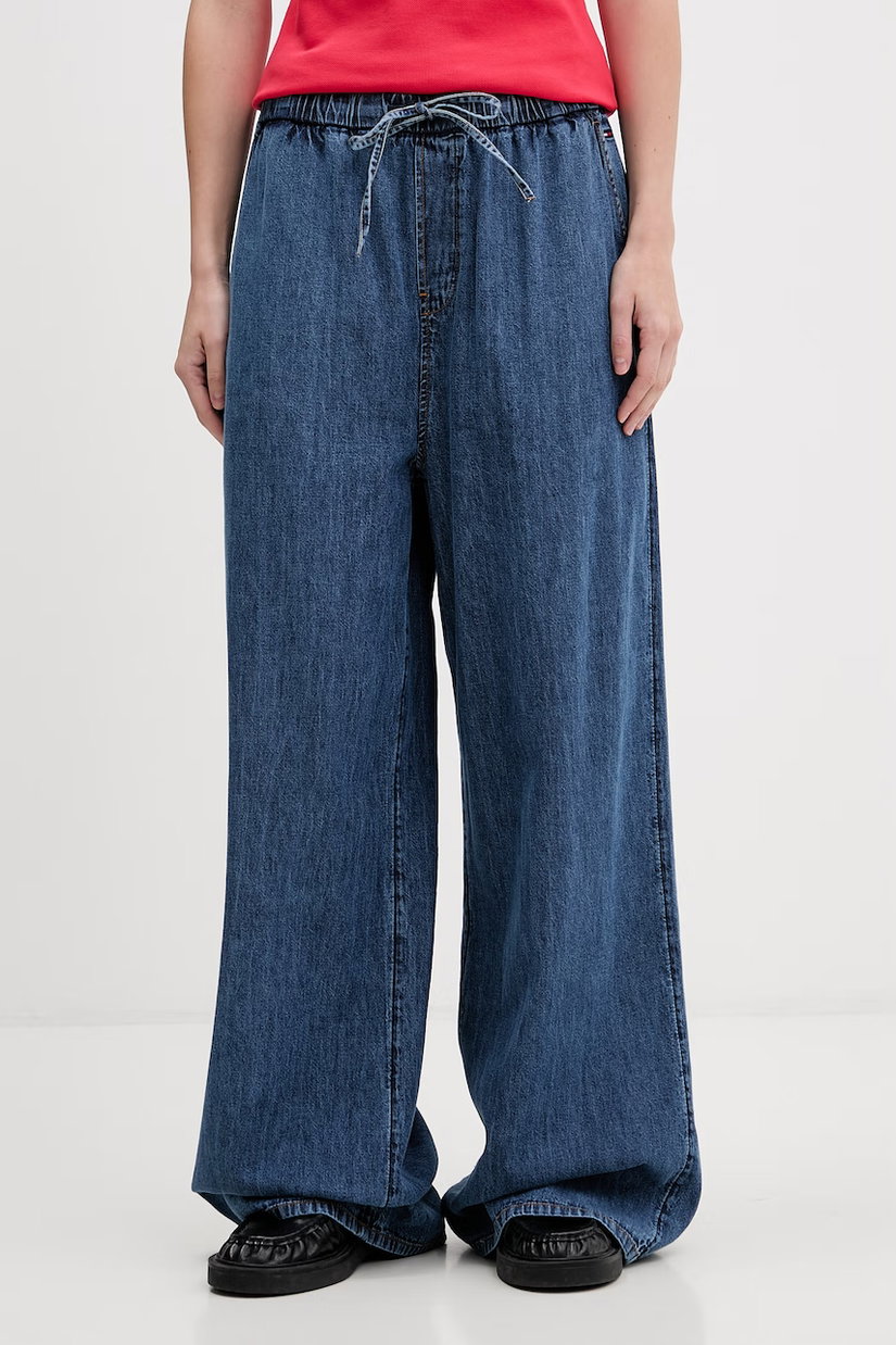 Tommy Jeans pantaloni de femei din bumbac