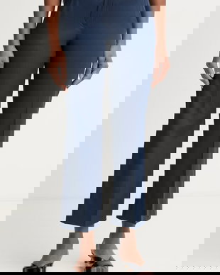 Marella pantaloni pentru femei, cu bumbac Emme by Marella