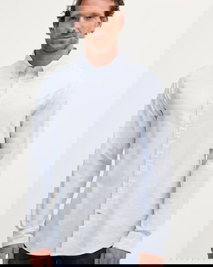 Barbour cămașă pentru bărbați, din bumbac Striped Oxtown Tailored Shirt