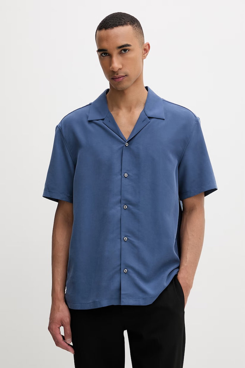 Calvin Klein cămașă pentru bărbați, cu modal