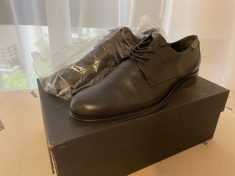 Pantofi Piele Negru