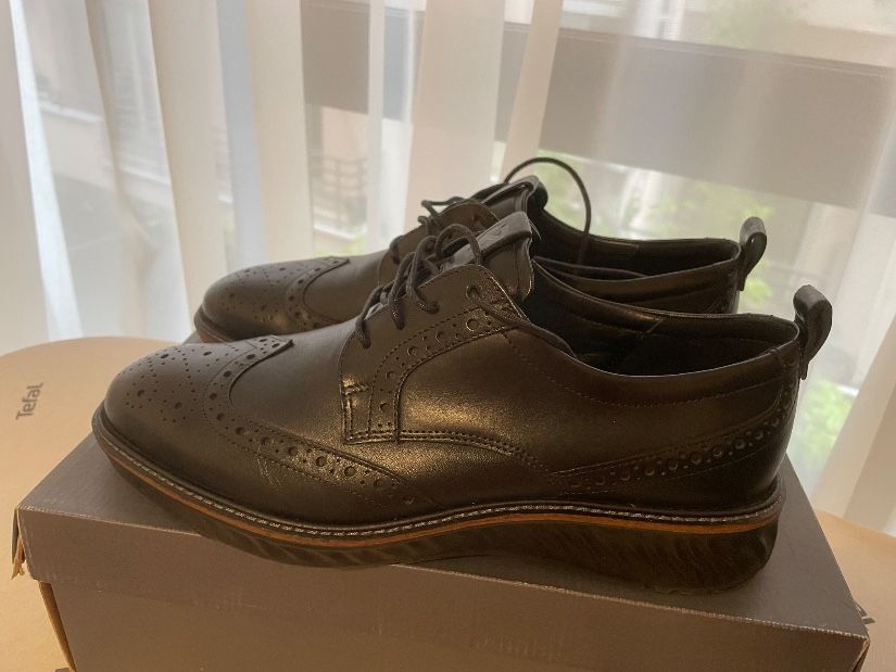 Pantofi business barbati ECCO ST.1 Hybrid (Black)