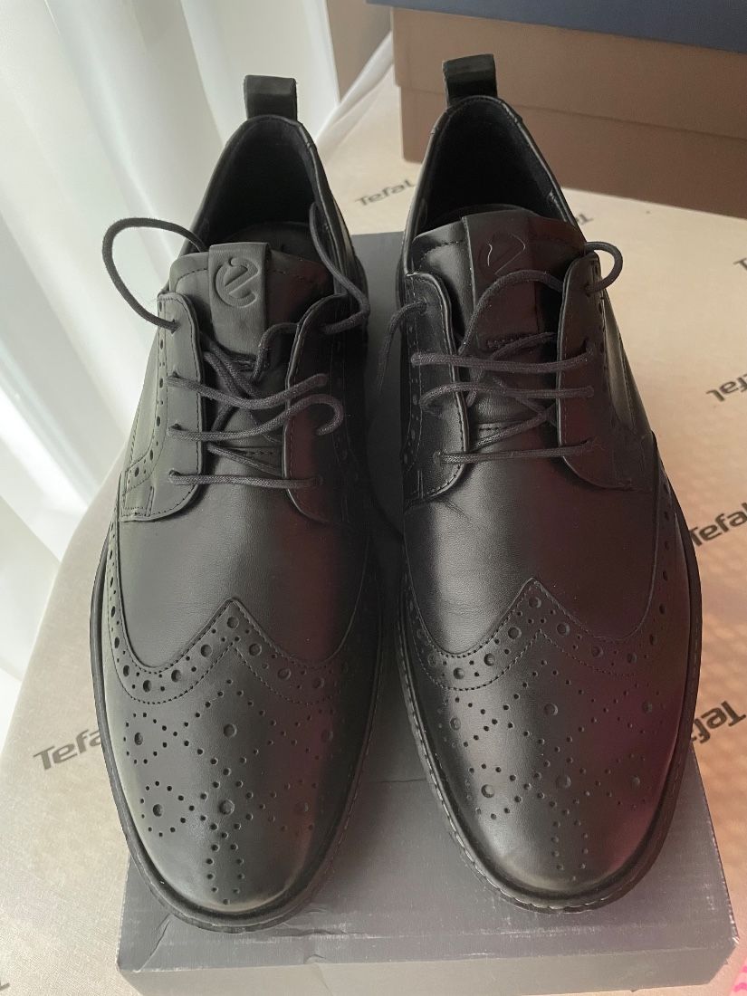 Pantofi business barbati ECCO ST.1 Hybrid (Black)