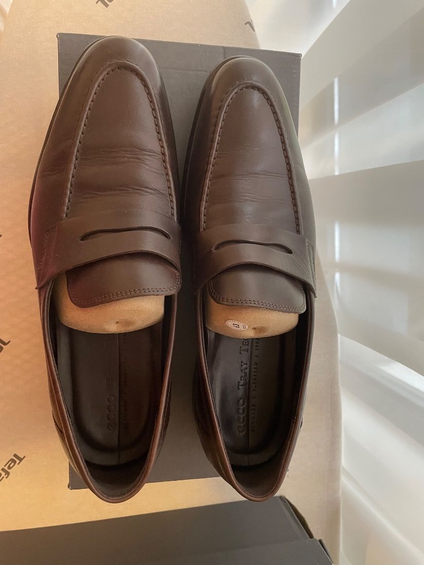Mocasini business barbati ECCO Cocoa Brown