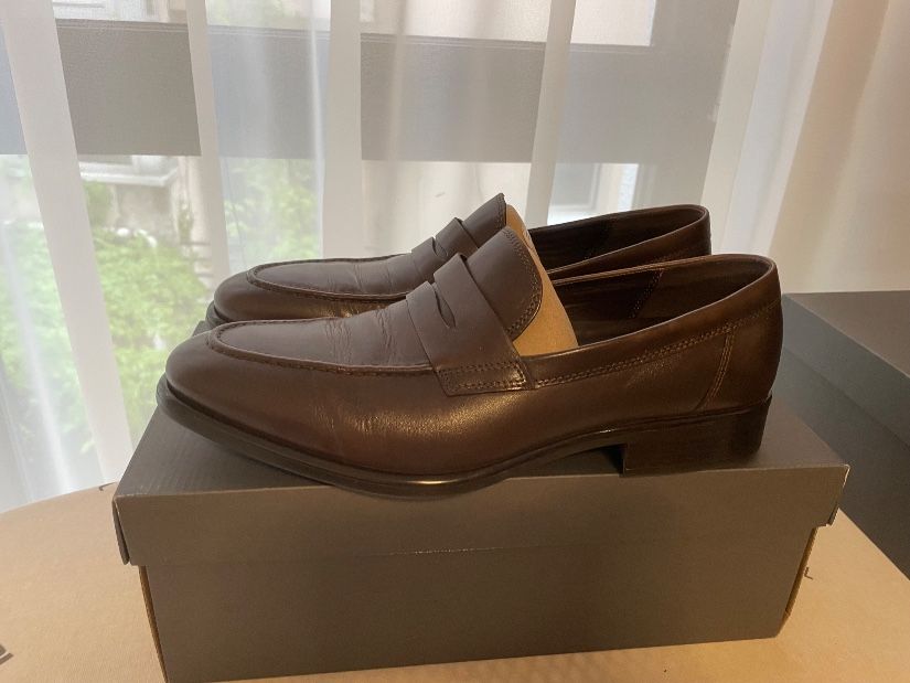 Mocasini business barbati ECCO Cocoa Brown